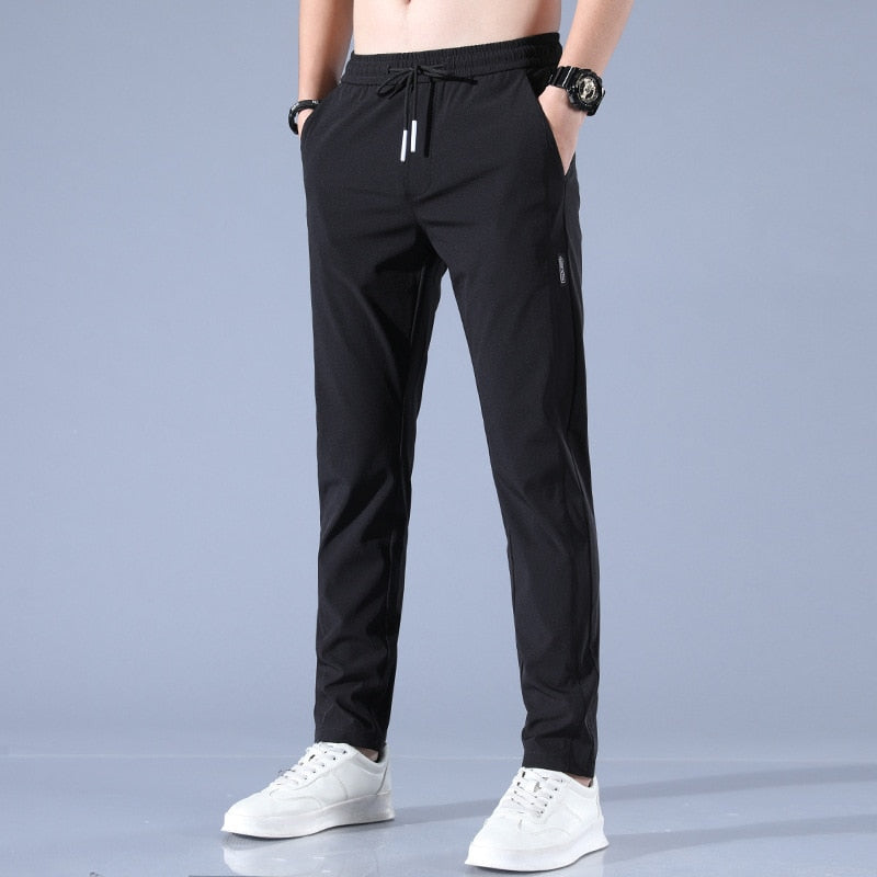 Men's Slim Fit Drawstring Joggers