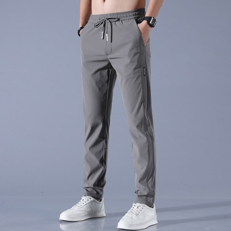 Men's Slim Fit Drawstring Joggers