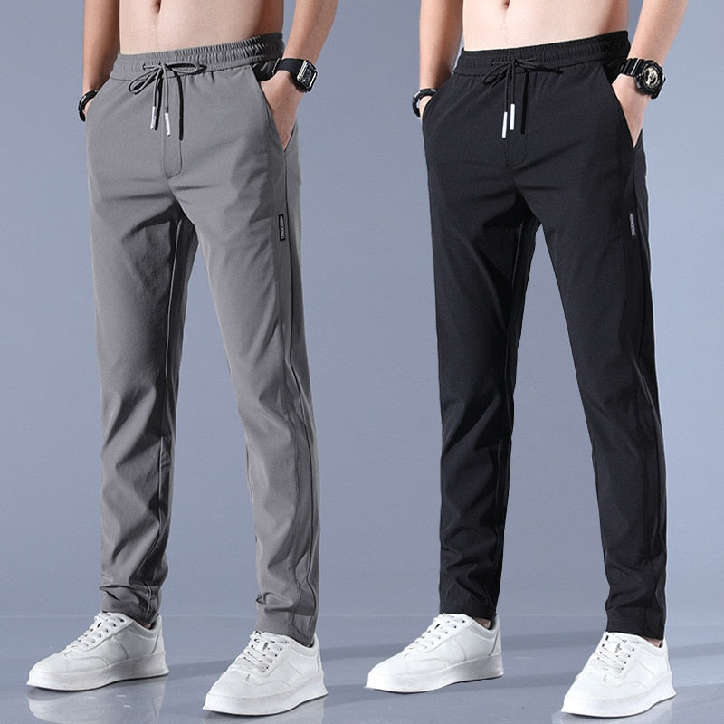 Men's Slim Fit Drawstring Joggers